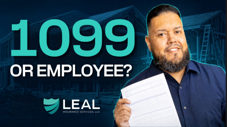 1099 or employee? Texas contractor insurance guide explaining 1099 subcontractors versus W-2 employees.